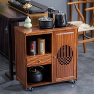 Trà di động tủ sofa bên bàn trà bàn trà hộ gia đình trà bên tủ đa chức năng ấm đun nước pha trà bàn trà thông minh gấp gọn