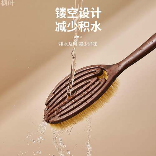 洗澡刷猪鬃毛刷美体搓背长柄