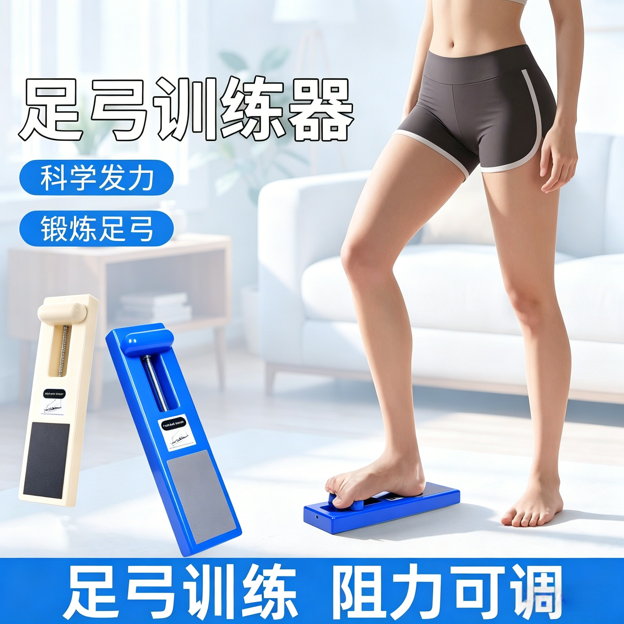 足弓训练器扁平足控板脚趾足弓矫正器辅助康复训练器足底拉伸神器