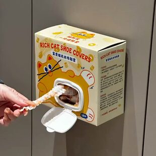 待客不织布0加厚快递抽取式 套 家 个 用室内家用10新一次性鞋