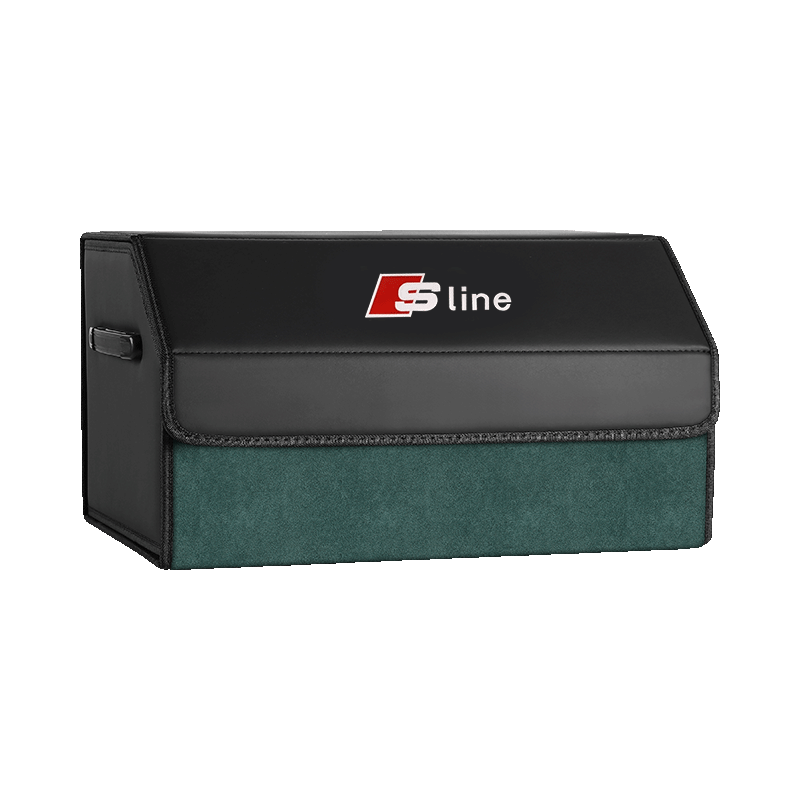 适用于奥迪A6L/A4LQ5LA3A8A5A7Q7尾箱杂物储物箱后备箱收纳置物盒