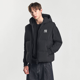 新款 MLB官方羽絨馬甲男裝 女裝 25秋冬季 外套 情侶潮流保暖背心無(wú)袖