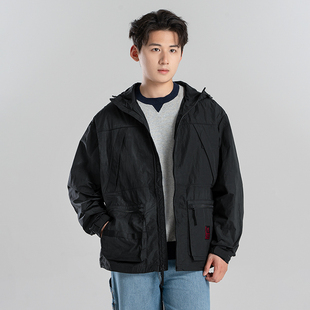 户外连帽休闲上衣轻薄夹克外套 新款 Timberland添柏岚男装 2026春季