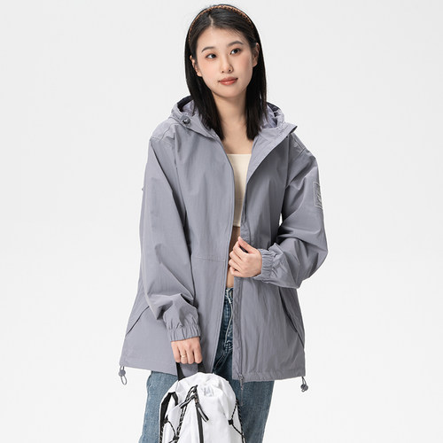 Timberland添柏岚连帽外套女春季户外徒步休闲运动防水夹克A427F