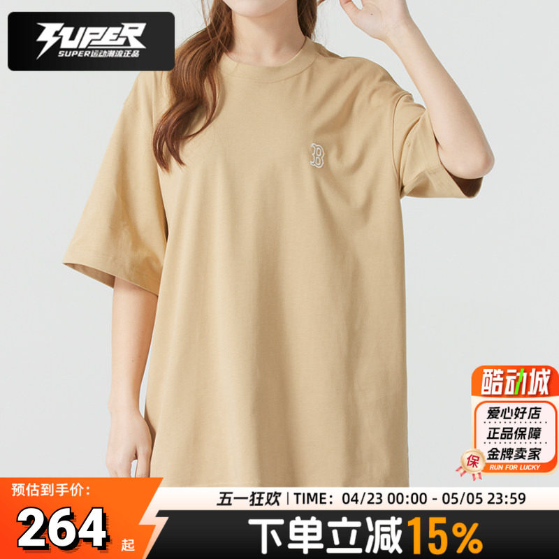 MLB男装女装情侣装2025夏季新款运动服时尚纽约洋基休闲服短袖T恤