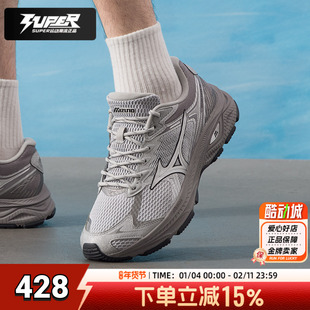 美津浓RACER V2跑步鞋秋季新款机能老爹鞋男女同款复古运动休闲鞋