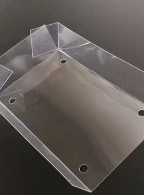 透明PVC麦拉片绝缘片白色PC阻燃背胶绝缘片折弯耐高温PTE绝缘片