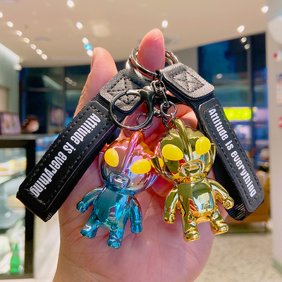 奥特曼亚克力卡通情侣挂件钥匙扣