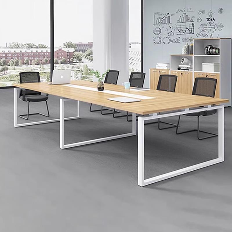 会议桌长桌工业风小型拼接简易办公家具简约现代6人洽谈大培训桌