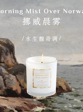 【海边漫步】PROEM 家居香薰蜡烛 挪威晨雾 小众高端香氛疗愈送礼