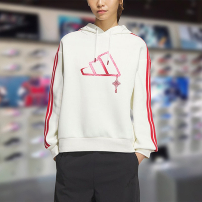 Adidas阿迪达斯女子卫衣2025春季新年款舒适宽松休闲套头衫JZ1638