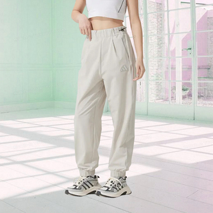 Adidas阿迪达斯女款裤子2025夏季新款舒适宽松透气运动长裤JM8778