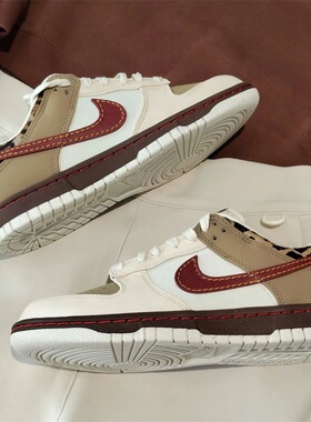 Nike耐克女鞋子2025冬季新款DUNK舒适百搭低帮休闲板鞋IM6687-262