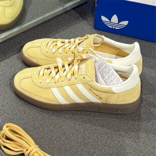 阿迪达斯三叶草男女鞋子2025秋季新款低帮德训休闲百搭板鞋KI5931
