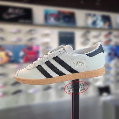 阿迪达斯三叶草男女鞋子2024冬季新款舒适百搭潮流低帮板鞋JP8227