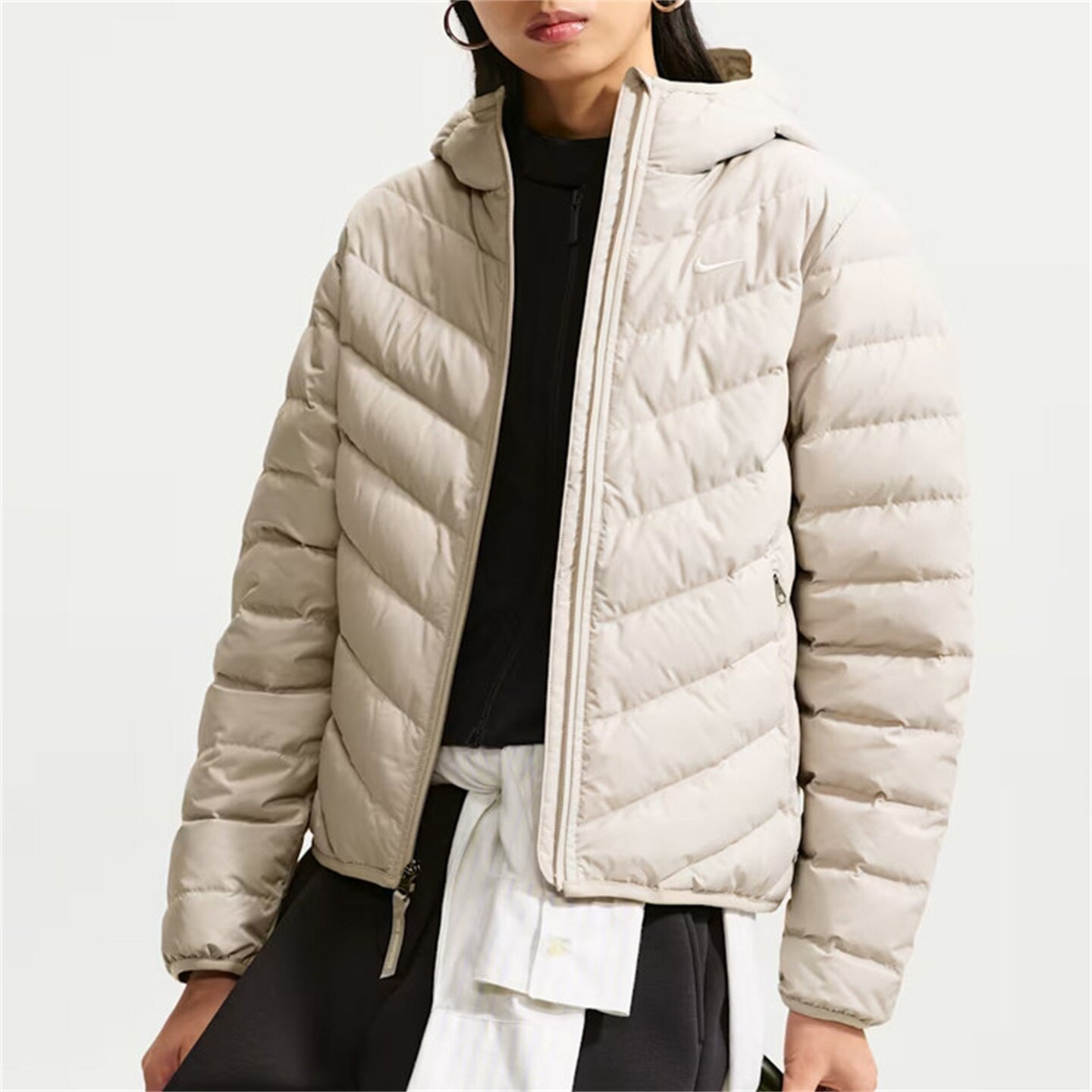 Nike耐克女子外套2026冬季新款防风保暖舒适宽松羽绒服IF5884-236