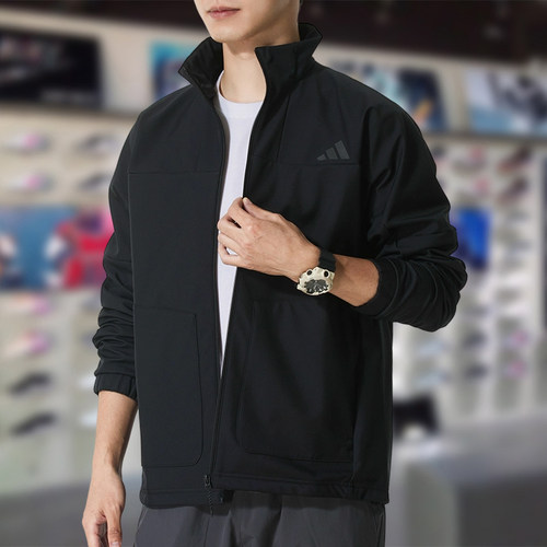 新款舒适宽松运动休闲夹克