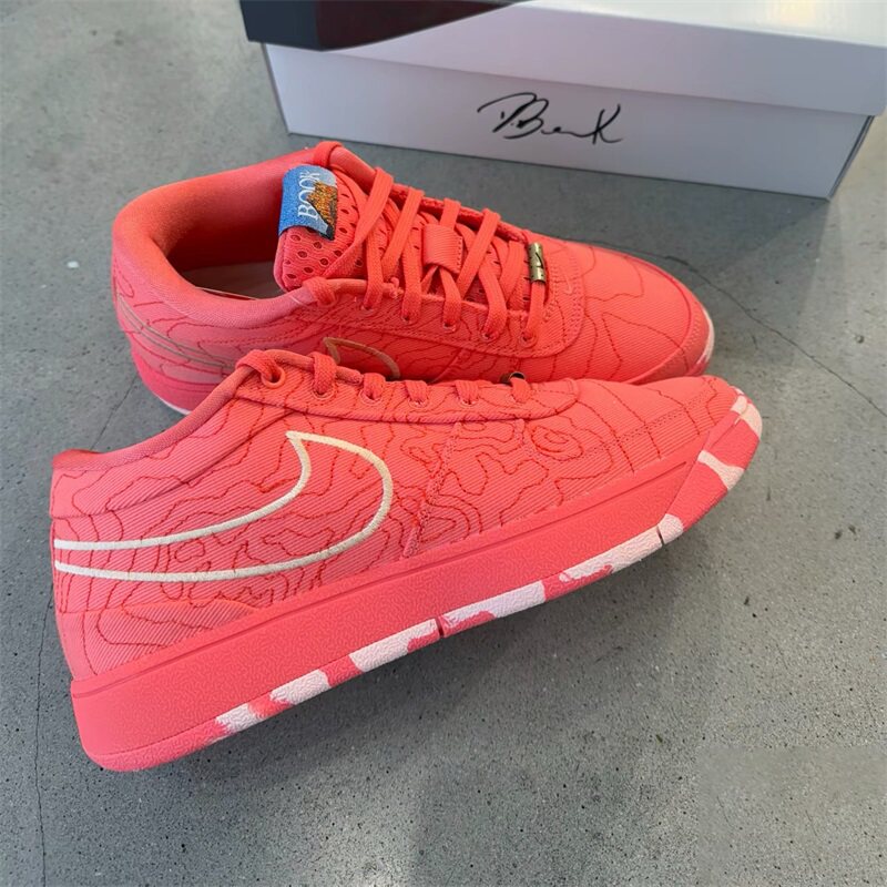Nike耐克男款鞋子2025春季新款布克舒适训练板鞋篮球鞋IB8053-800