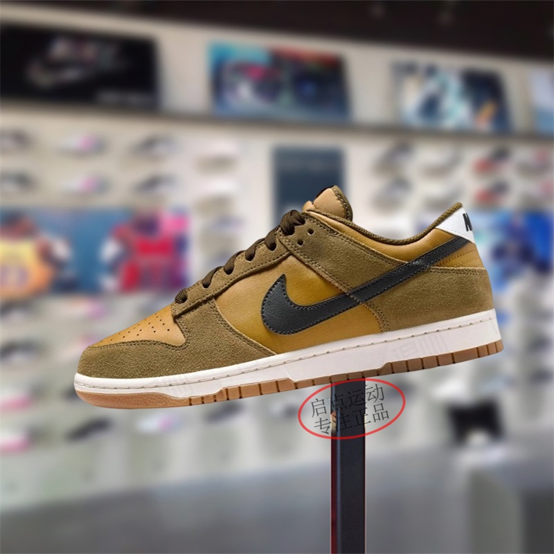 Nike耐克男鞋子2025冬季新款DUNK舒适百搭低帮休闲板鞋IB6399-300