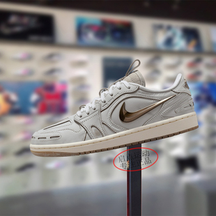 Nike耐克女款鞋子2025冬季新款AJ JORDAN低帮休闲板鞋IM6662-181