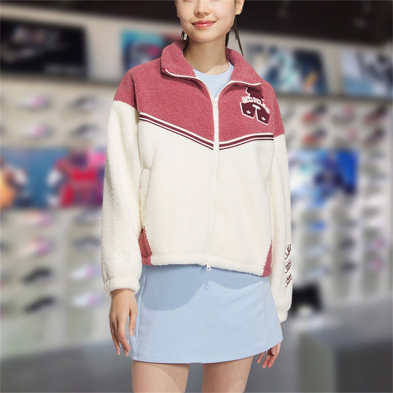 三叶草运动茄克衫正品