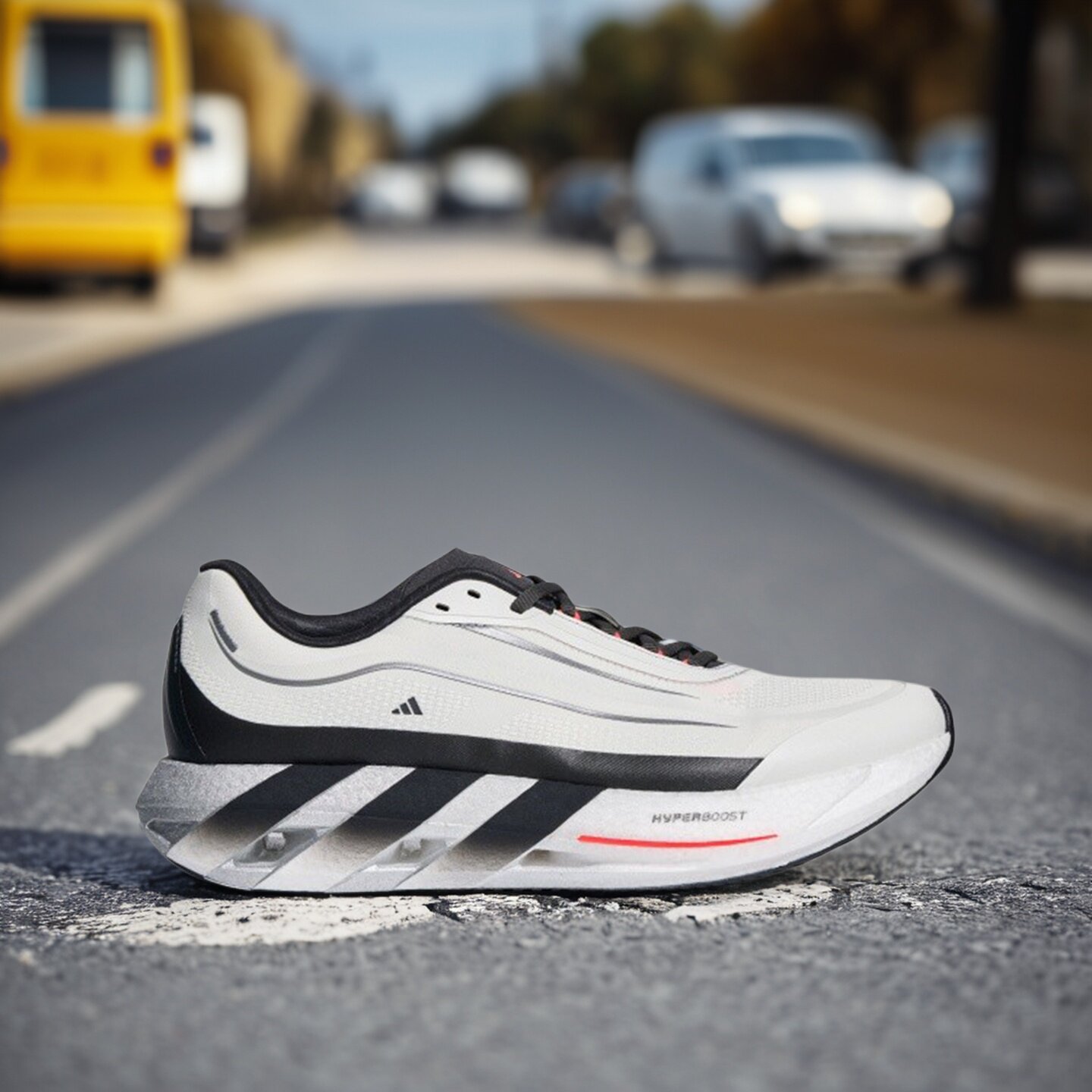 Adidas阿迪达斯男女鞋子2026秋季新款舒适透气防滑耐磨跑鞋KH6788