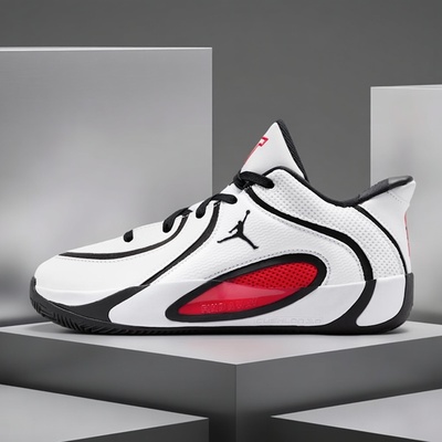 Nike耐克大童男女鞋2026春季新款塔图姆舒适缓震篮球鞋HQ4611-101