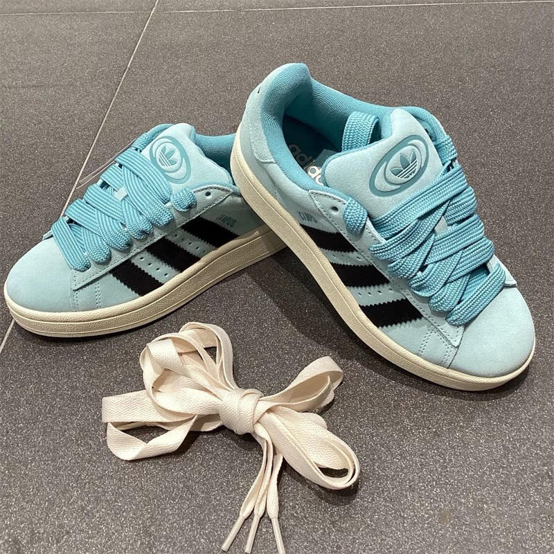 阿迪达斯三叶草男女款鞋子2024冬季新款舒适潮流面包鞋板鞋JQ0741