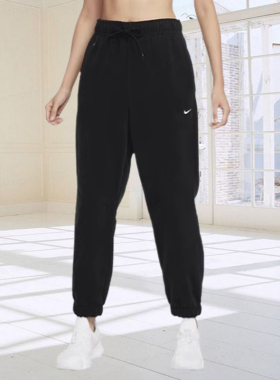 Nike耐克女裤子2023冬季新款加绒保暖舒适运动训练长裤FB5579-010