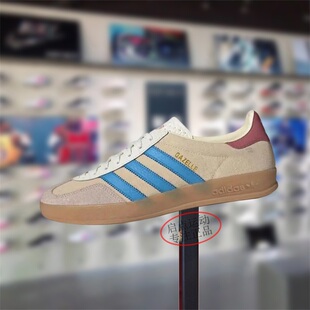 阿迪达斯三叶草男女鞋2025夏季新款低帮百搭休闲德训鞋板鞋JQ0010
