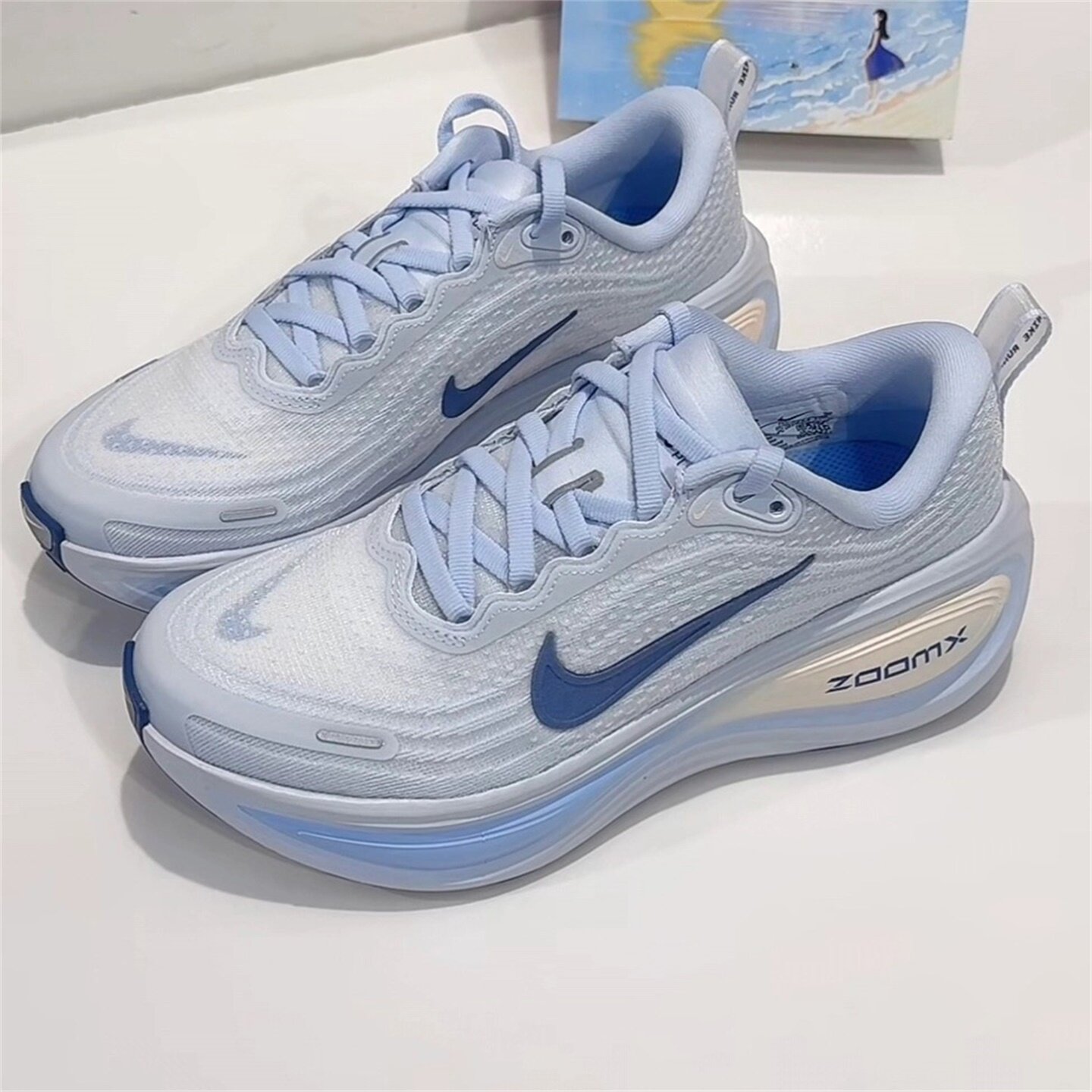 Nike耐克女款鞋子2026秋季新款舒适运动软弹运动跑步鞋HV8154-108