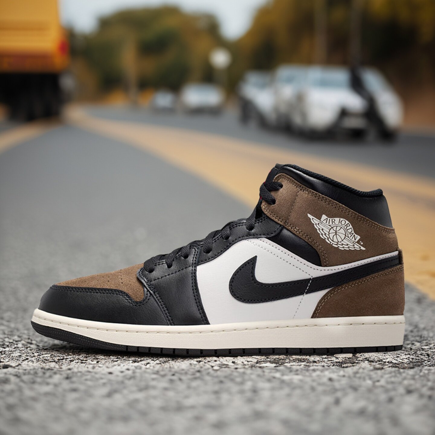 NiKe耐克男鞋子2026秋季新款JORDAN 1低帮休闲潮流板鞋DQ8426-007