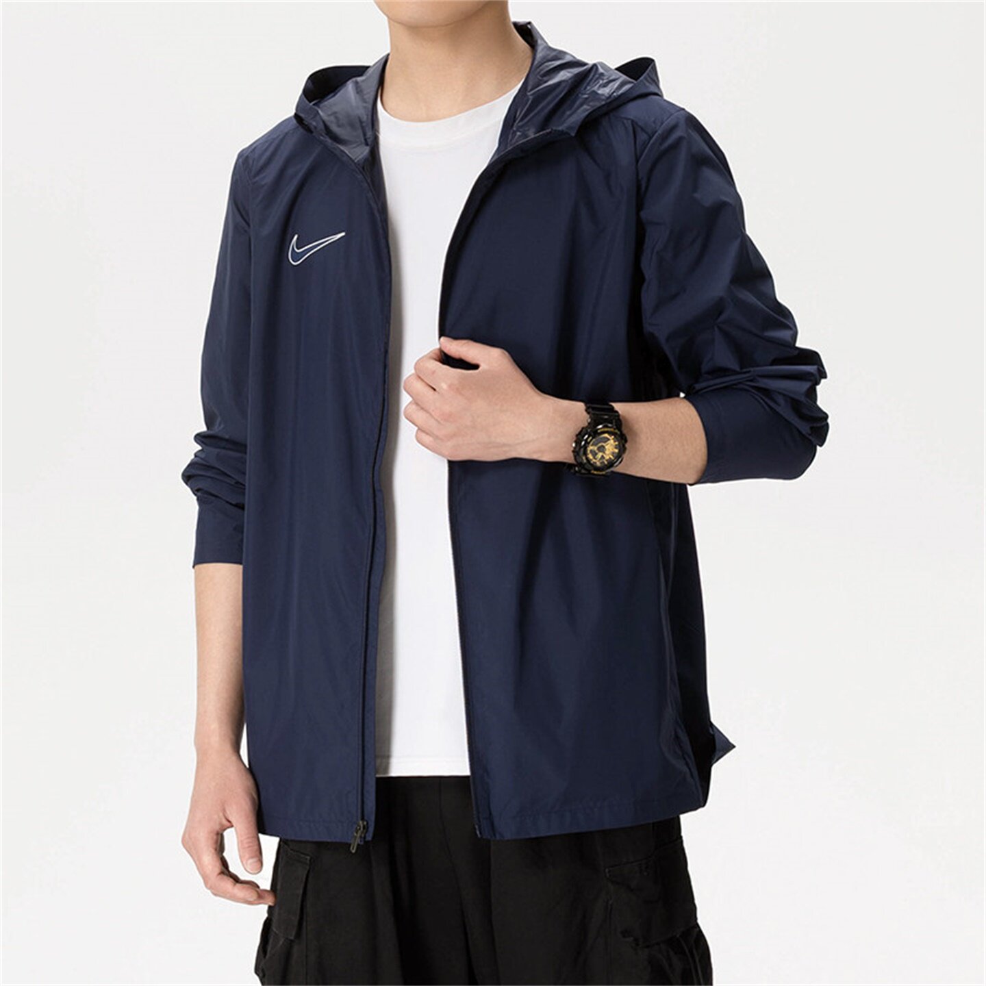Nike耐克男外套2026夏季新款舒适宽松透气运动休闲夹克IX6960-44B