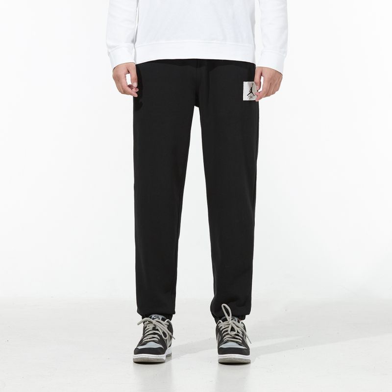 NIKE耐克加绒保暖长裤男2022冬季新款AJ飞人束脚收口运动裤DA9813