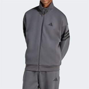 Adidas阿迪达斯男子外套2026春季新款舒适宽松运动休闲夹克KD5235