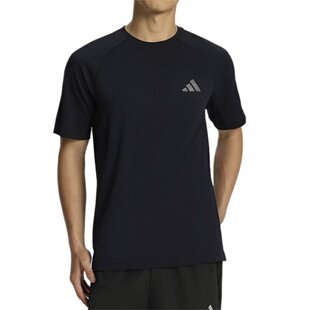 Adidas阿迪达斯男子短袖2026夏季新款速干透气运动跑步T恤IA6093