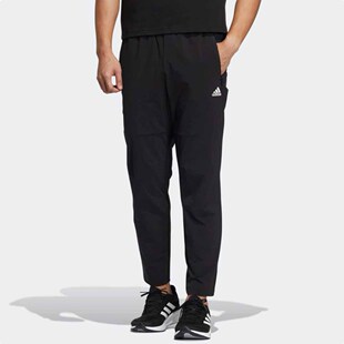 运动休闲透气简约梭织男款 Adidas阿迪达斯经典 款 长裤 HE9908 束脚裤