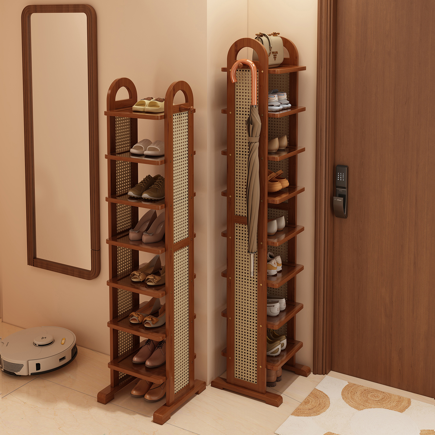 鞋架子家用门口多层置物架