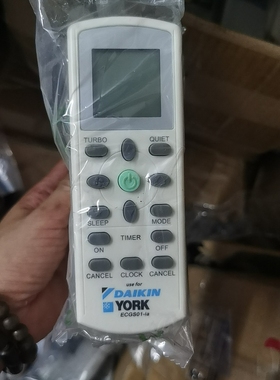 大金 ACSON/DAIKIN APGS02 ECGS02 BRC52空调冷气遥控器英文版