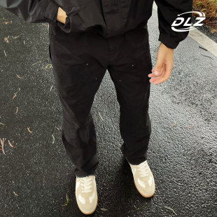 裤 双膝弹力硬汉秋冬直筒户外珠帆加厚工装 男美式 DLZ强哥伐木裤