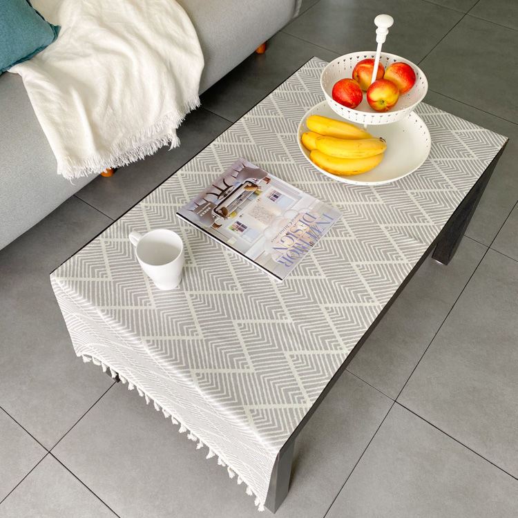 餐桌2021新款高档台布茶几垫防水防油高端桌面垫客厅桌布桌子