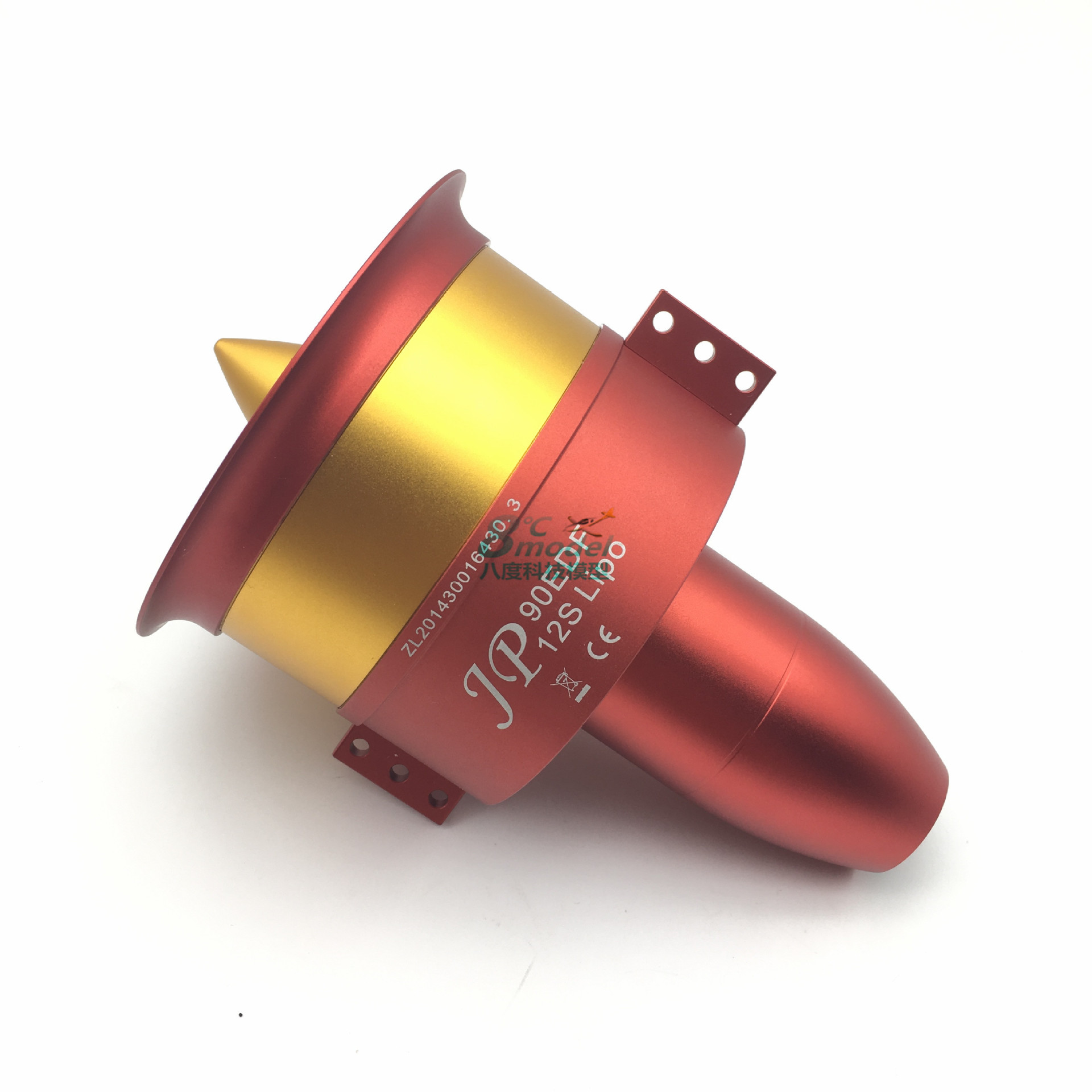 90mm JP涵道全金属暴力版EDC玩具