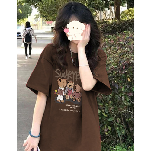 短袖女t恤夏季女装港风chic上衣