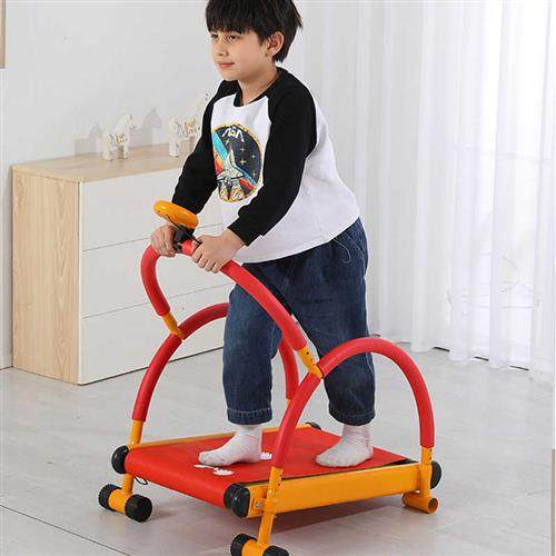儿童健身器材家用室内跑步机幼儿园体育运动器械健身脚踏车漫步机