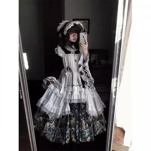 汉洋折衷明制交领洛丽塔马面裙
