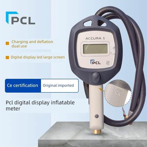 原装进口CE款PCL汽车轮胎数显高精度胎压表手握式电子胎压表