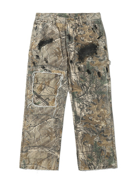 【PacShop】.pac 树枝迷彩直筒工装裤 JUNGLE CAMO CARPENTERS