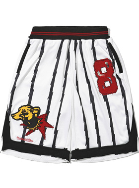 MITCHELL&NESS X .PAC UNDERDOGS 主场七分球裤 UNDERDOGS SHORTS