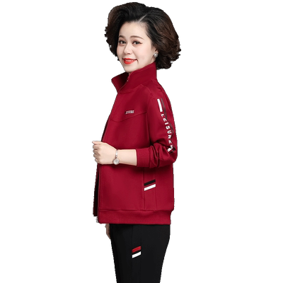 新款休闲运动服套装女春秋三件套