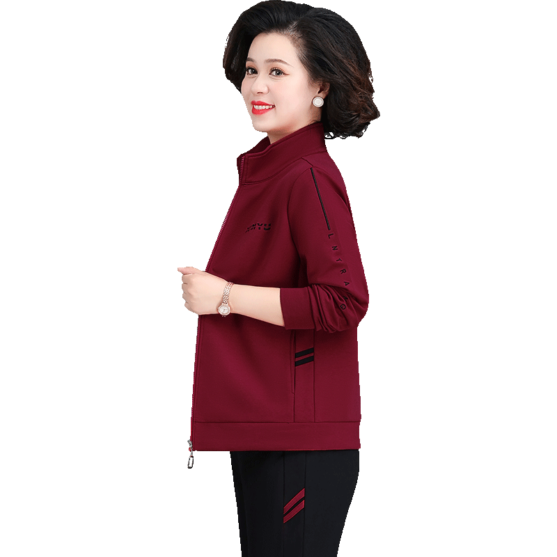 新款休闲运动服套装女春秋三件套